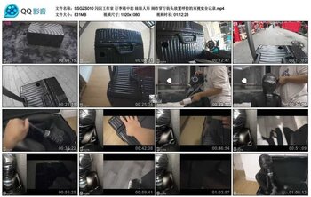 闪闪工作室 行李箱中的 娃娃人形 闹市穿行街头放置呼控的双视觉全记录