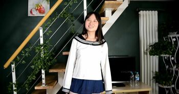 小敏JK学生装片腿吊、驷马 后手观音